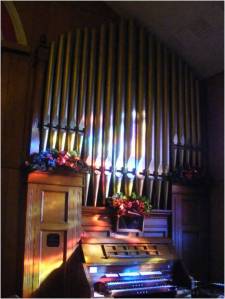 Saint Peter's Organ The organ at St. Peter's Lutheran Church, Hughestown, PA